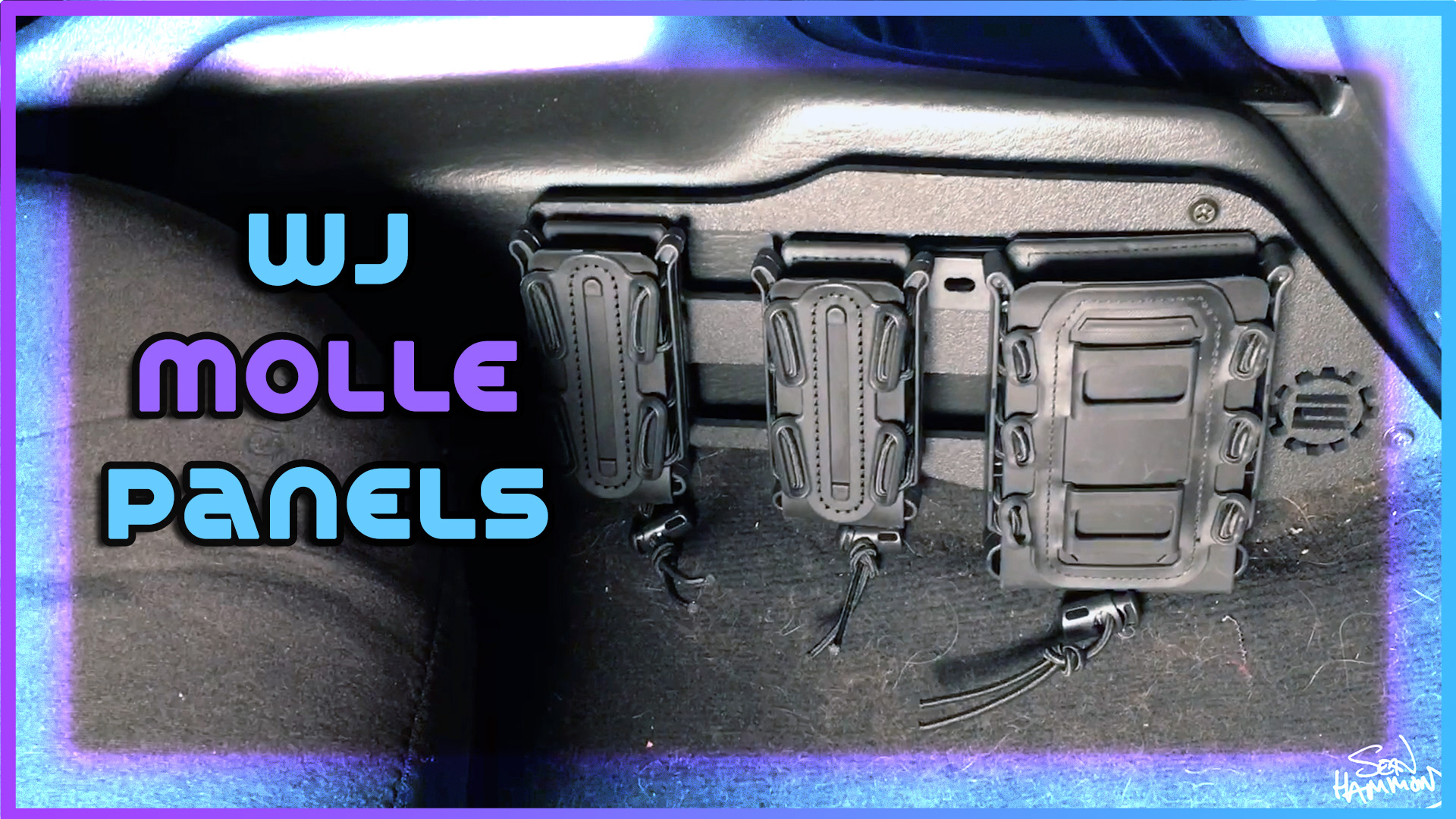 Jeep WJ Center Console Molle Panels