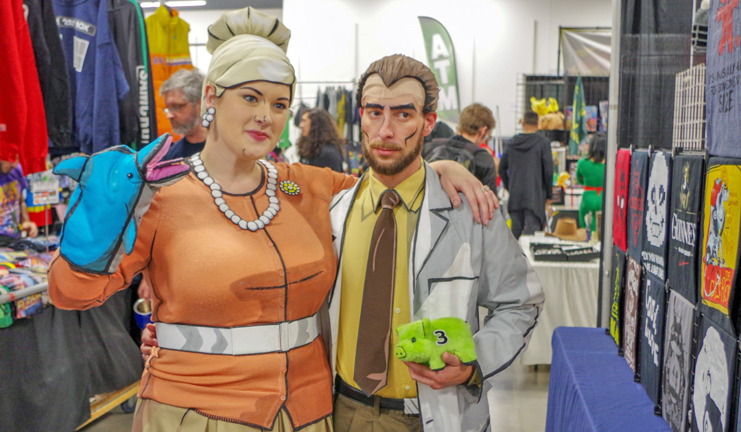 Pam & Krieger from Archer Cosplay