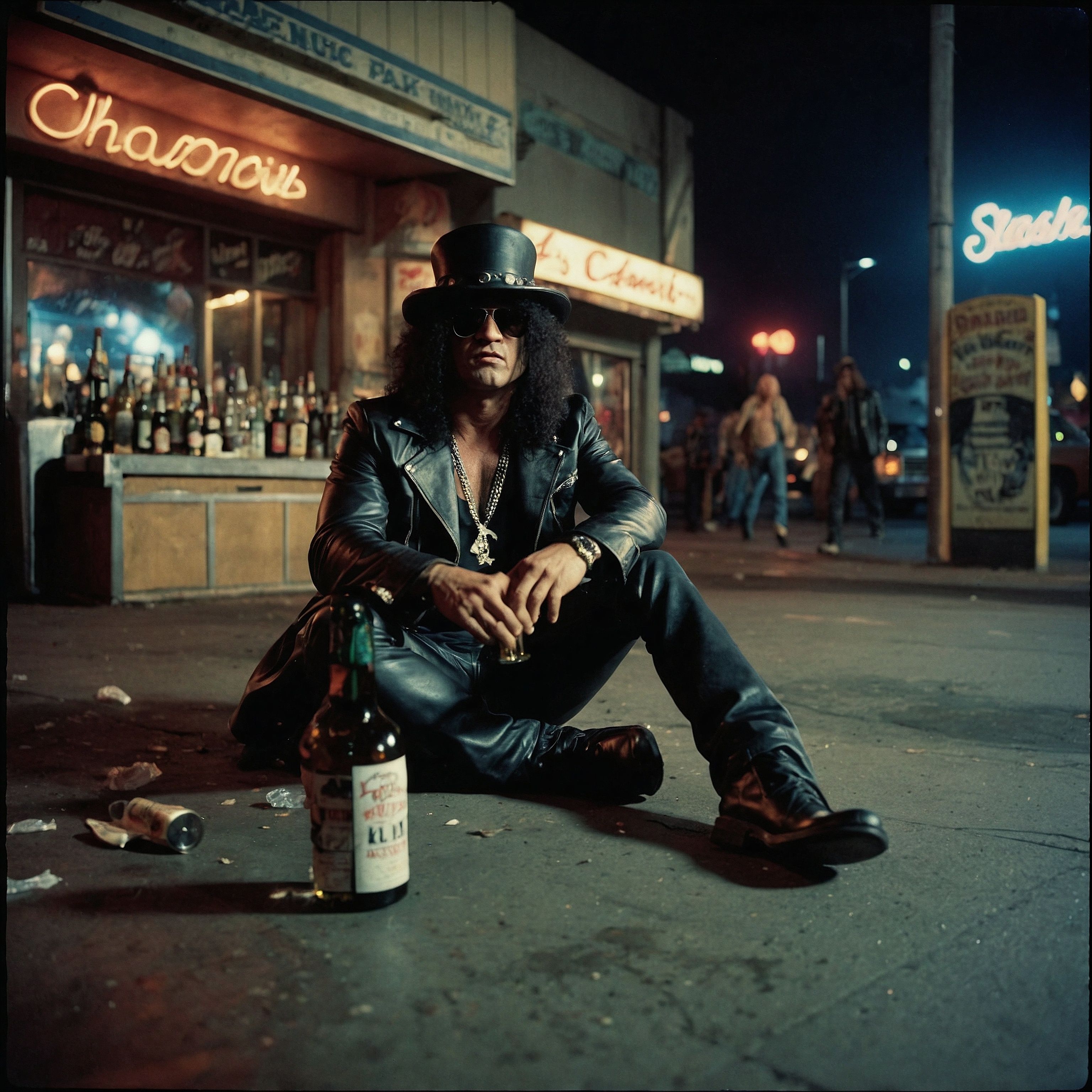1980s sunset strip.
