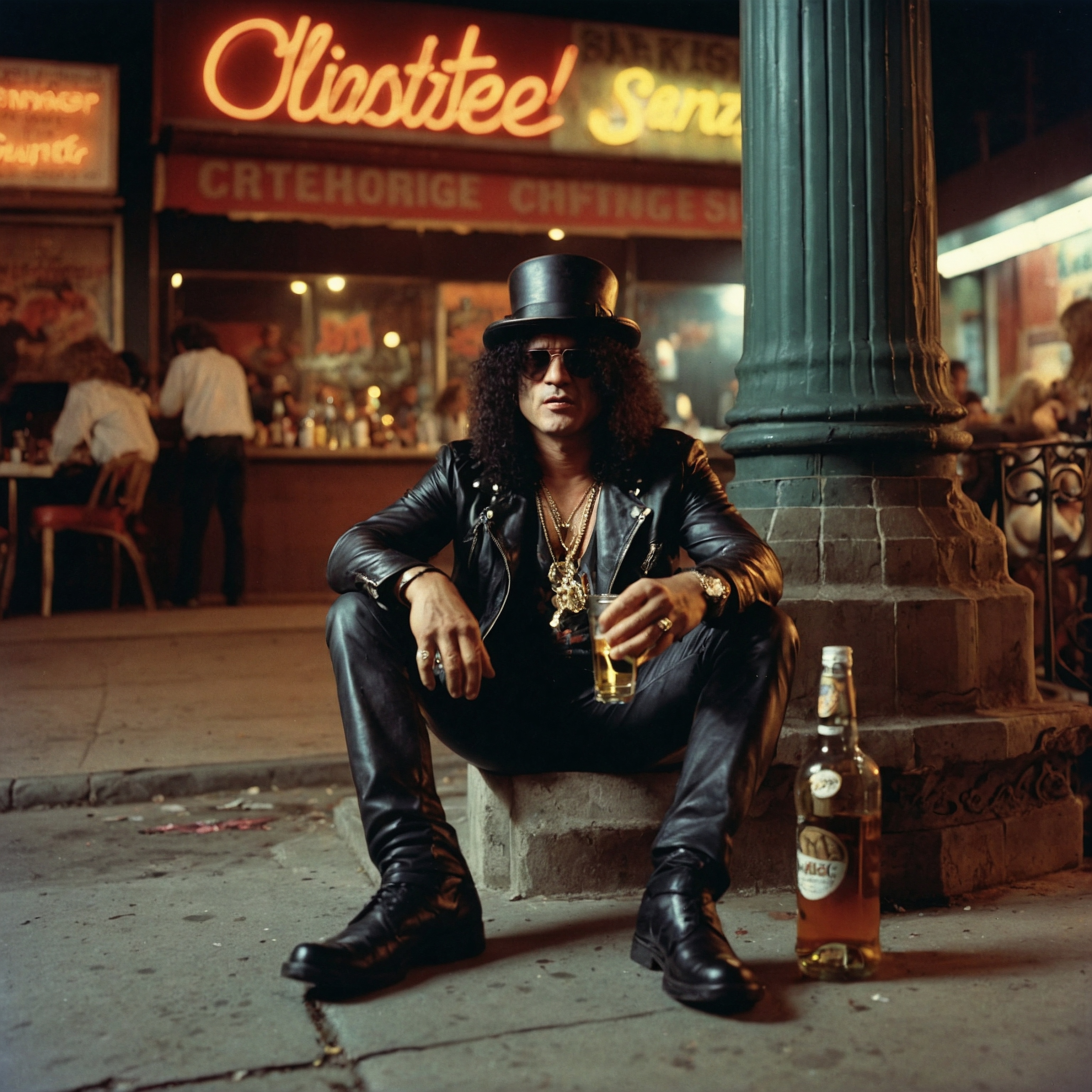 1980s sunset strip.