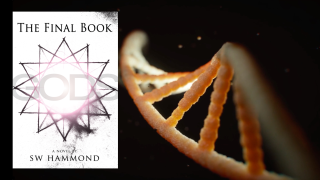 The Final Book: Gods cover art with a spiraling DNA helix.