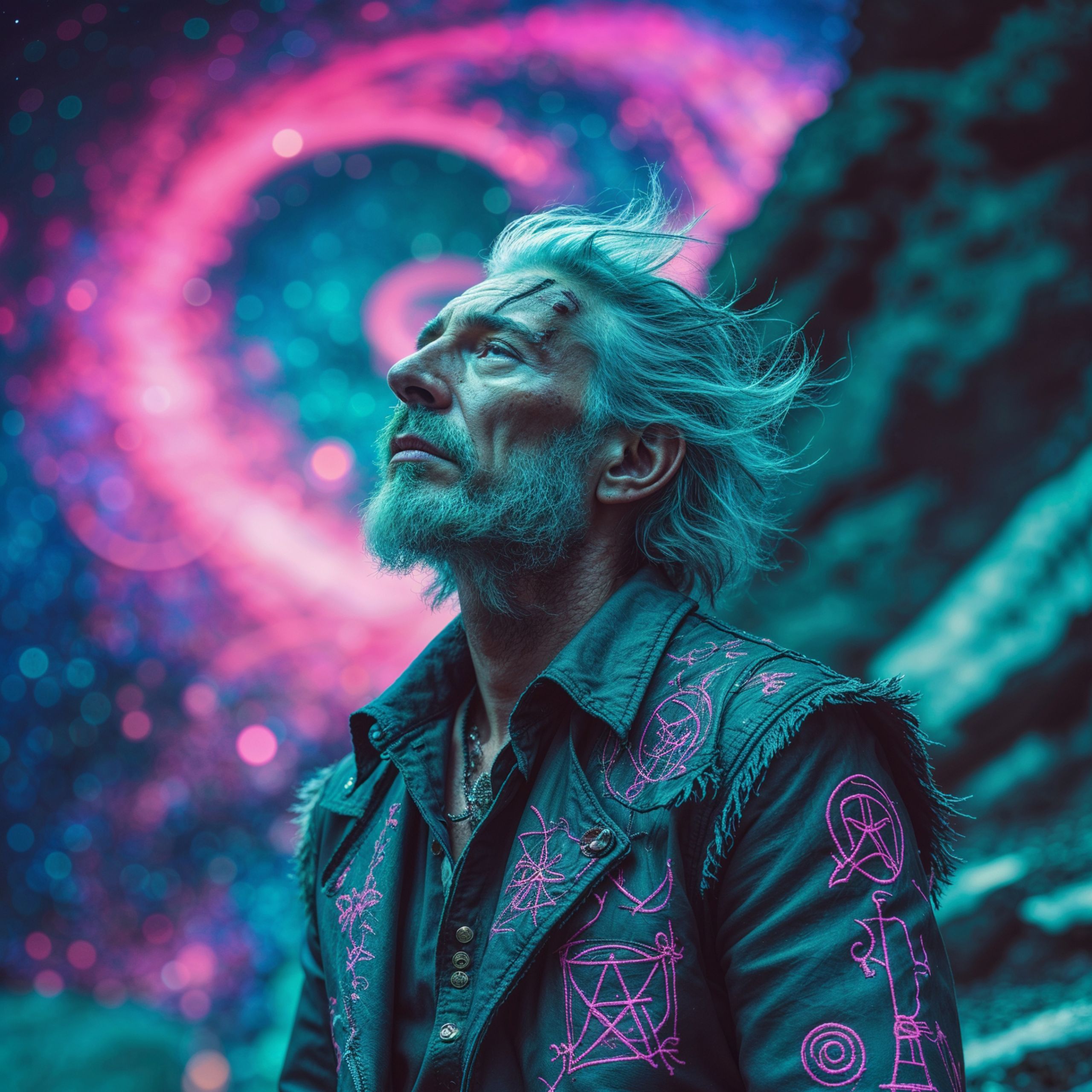 The Cosmic Wizard contemplating the story of his life.